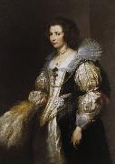 Anthony Van Dyck Portrait of Maria Louisa de Tassis (mk08) oil painting picture wholesale